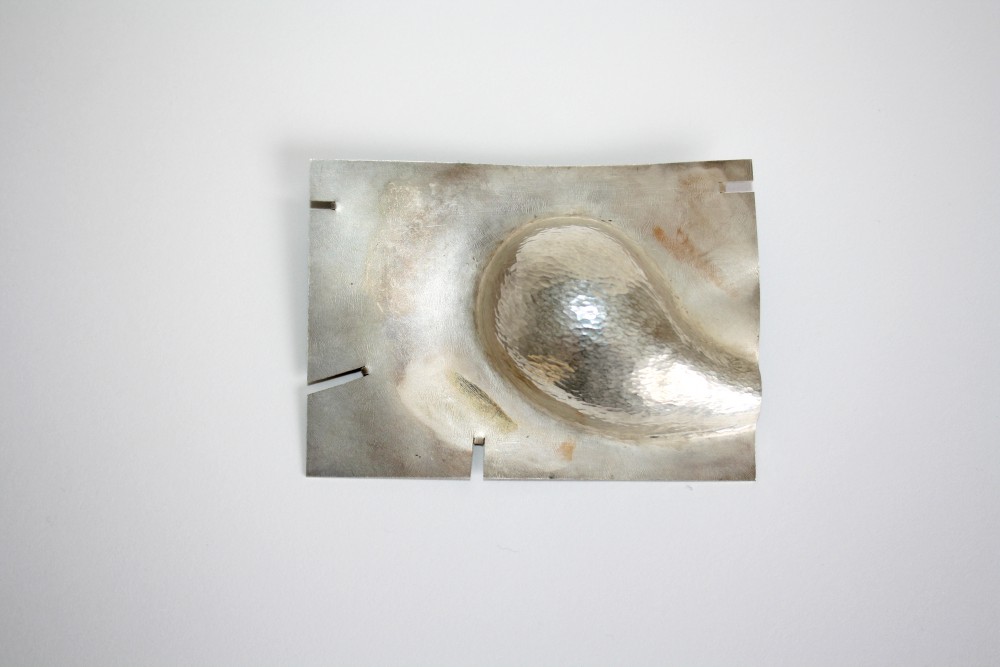Brooch, silver, 7 cm x 5 cm, Klara Brynge